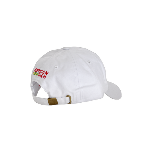 Relaxed White Signature Lion Head Cotton twill Hat