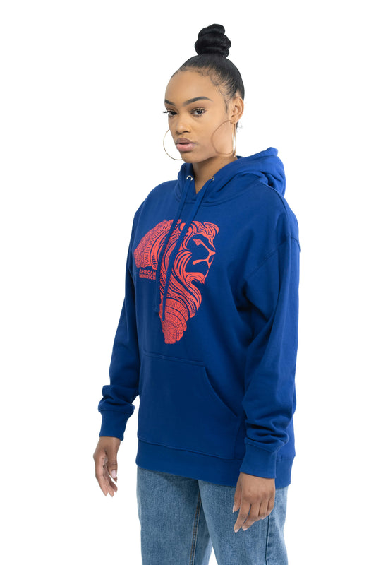 Royal Blue Hooded Sweatshirt