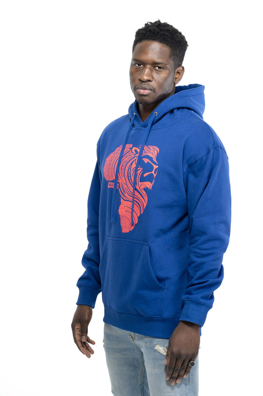 Royal Blue Hooded Sweatshirt