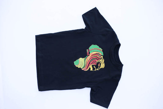 Unisex AfricanRich 3 Color Kid Crewneck T-shirt