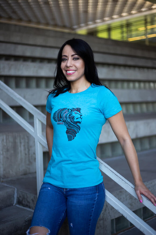 AfricanRich Dual Color Crewneck Tee