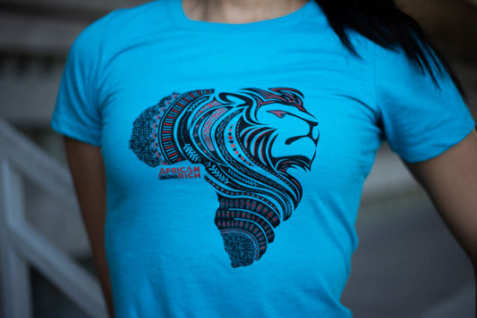 AfricanRich Dual Color Crewneck Tee